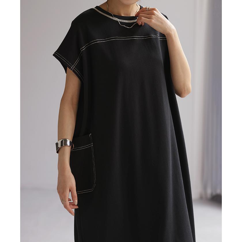 ワンピース レディース ロングワンピース ロング ワンピ ロングワンピ マキシワンピース Tシャツワンピース | HUG.U | 19