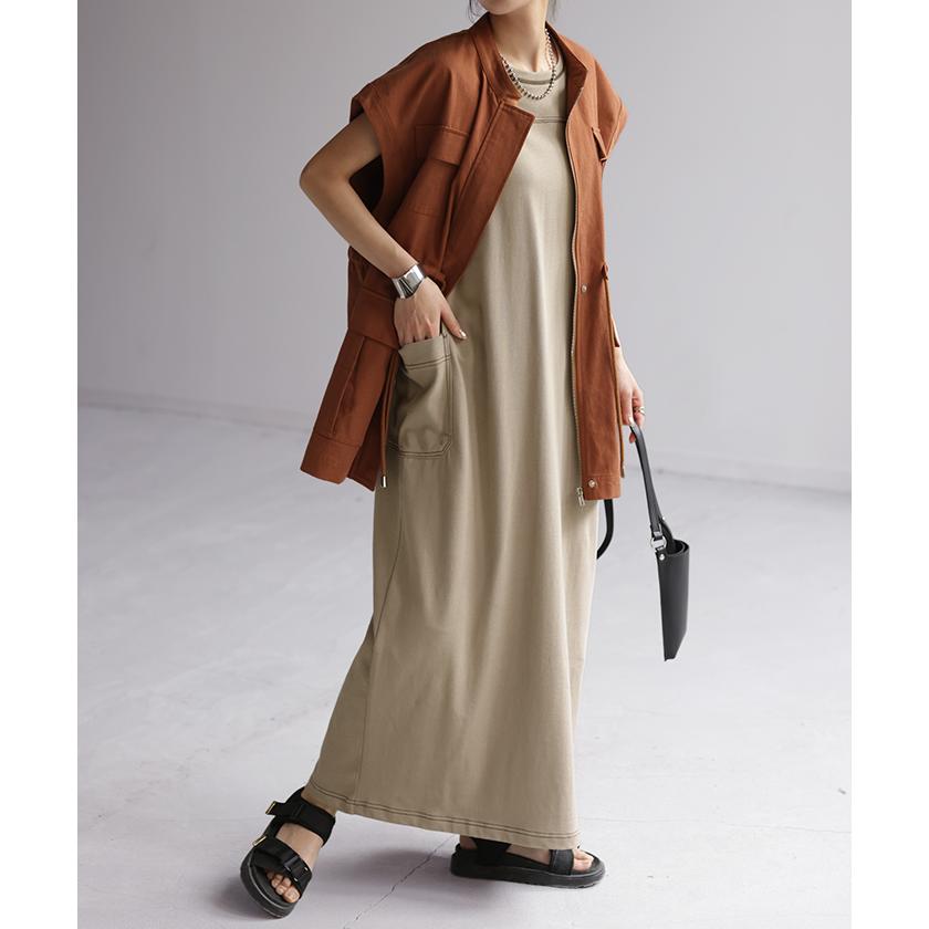 ワンピース レディース ロングワンピース ロング ワンピ ロングワンピ マキシワンピース Tシャツワンピース | HUG.U | 10