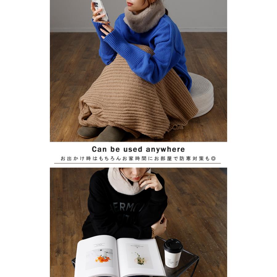 HUG.U（ハグユー） SALE ファー ティペット マフラー フェイクファー