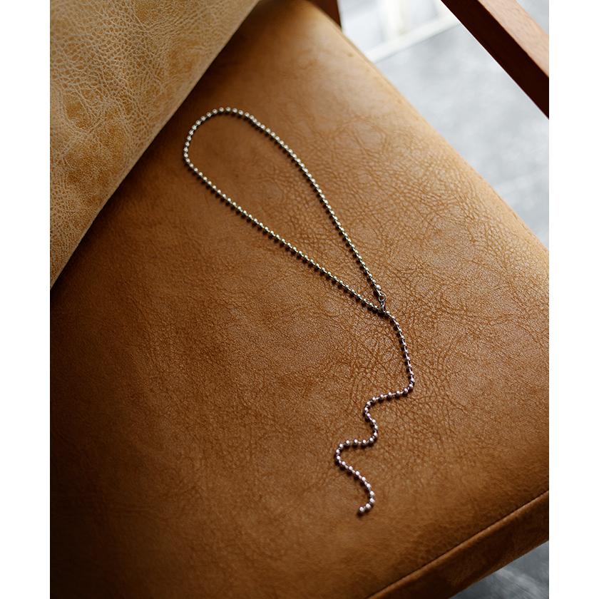 ネックレス シルバー 錆びにくい 金属アレルギー ボール 金アレ ボールチェーン チェーンネックレス | HUG.U | 10