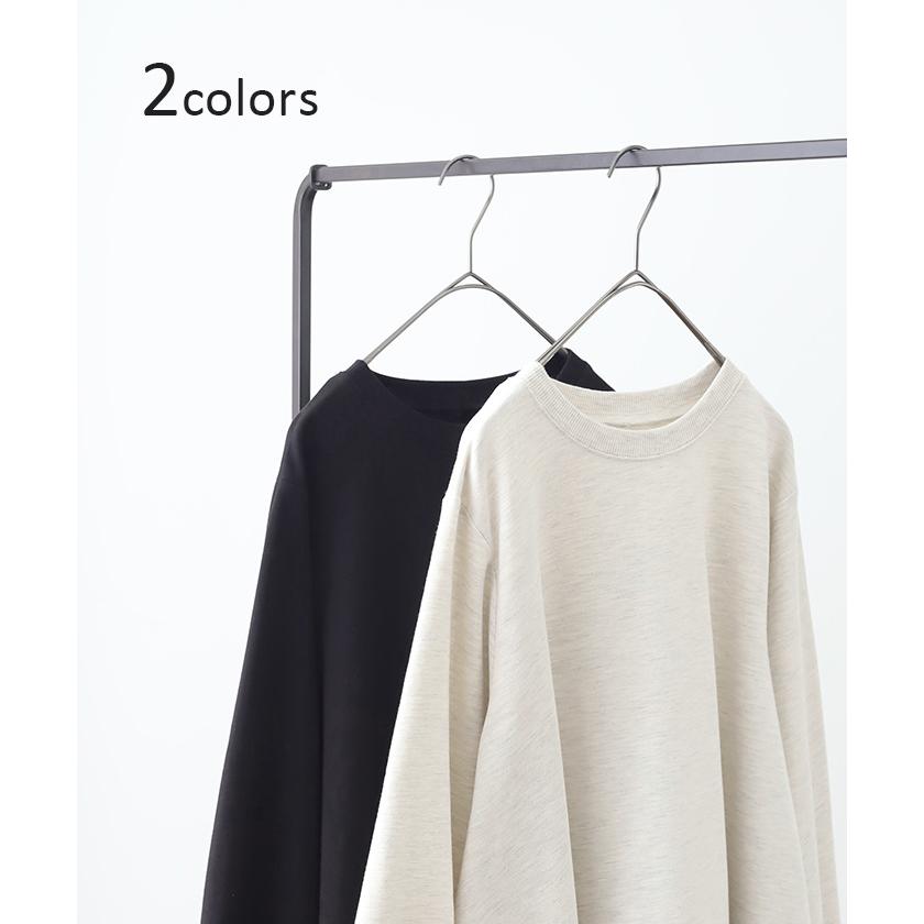 HUG.U（ハグユー） カットソー ロンT フレア 裾 レディース 体型カバー