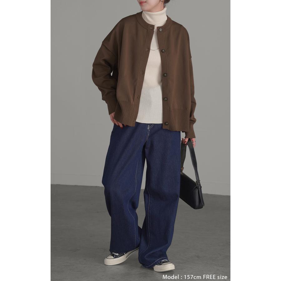 HUG.U（ハグユー） ニット カーディガン 体型カバー レディース