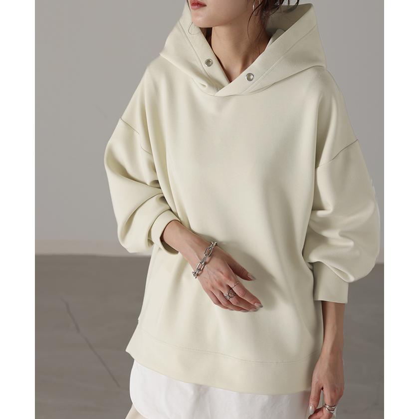 セットアップ スウェット レディース トレーナー トップス スカート 無地 ワンマイルウェア ルームウェア 2点セット | HUG.U | 22