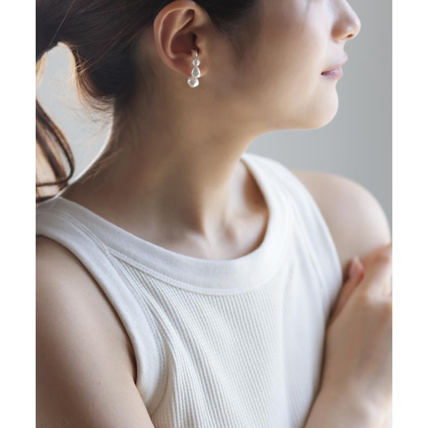Gakh near and dear パールイヤーカフ HUG.U イヤーカフ パール ピアス 風 アクセサリー ノンホール
