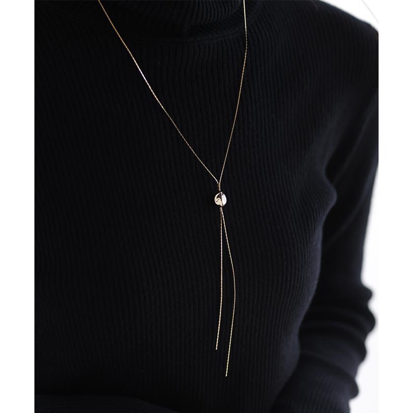 ネックレス ループタイ 風 チェーン チェーンネックレス ロング ロングネックレス ループ ポーラータイ | HUG.U | 11