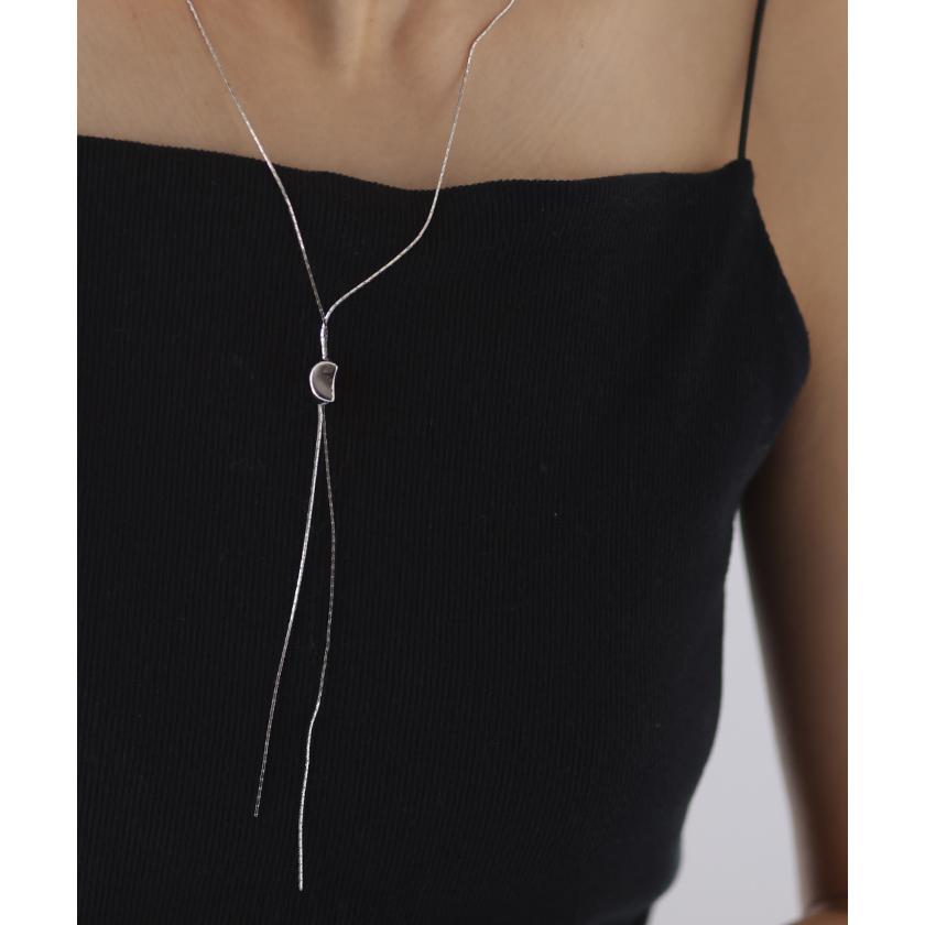 HUG.U ネックレス ループタイ 風 チェーン チェーンネックレス