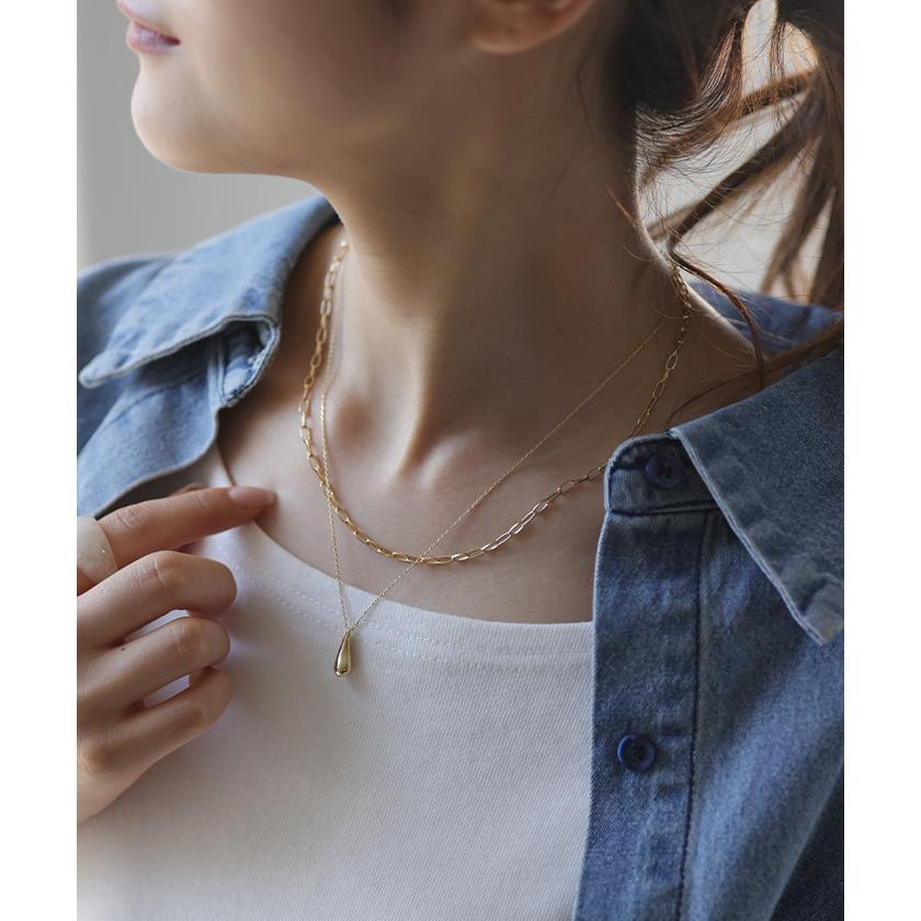 ネックレス アクセサリー レディース メタル レディース ロング ロングネックレス シンプル オブジェ | HUG.U | 14
