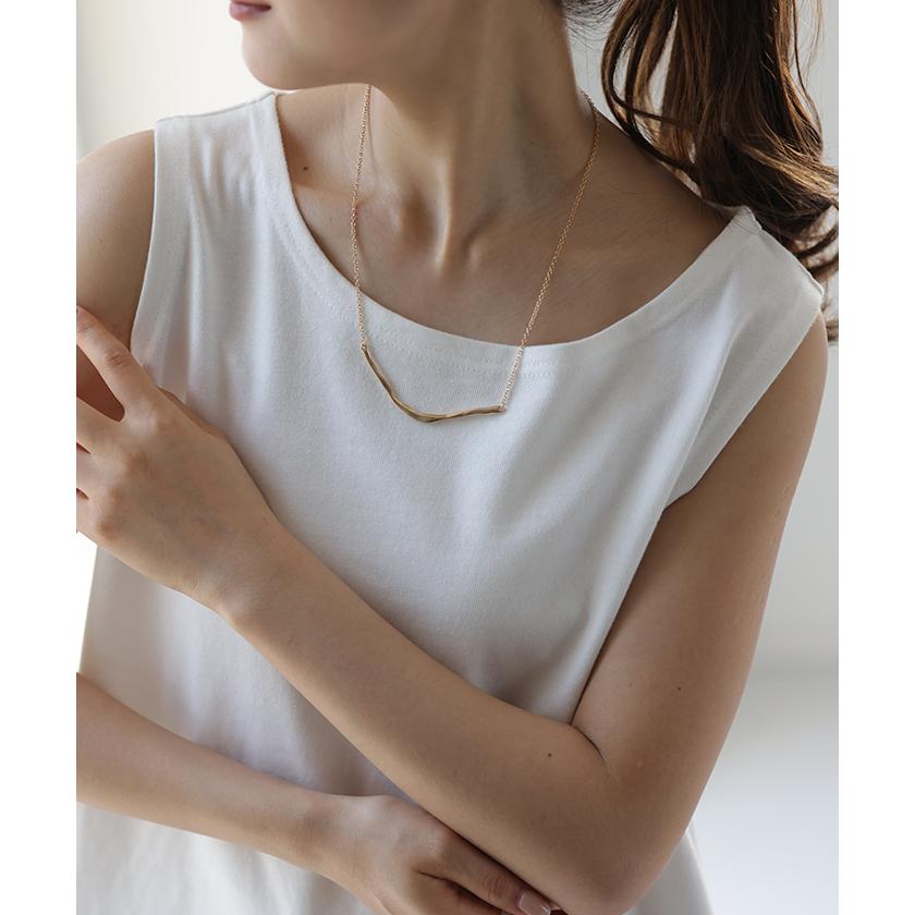 UCALYP メタルパーツロングチェーンネックレス HUG.U ネックレス