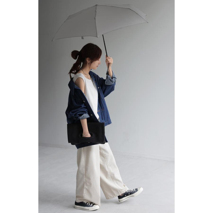 折りたたみ傘 晴雨兼用 日傘 UVカット 遮蔽率98% 折り畳み傘 軽量 コンパクト 日焼け対策 通勤 通学 風に強い | HUG.U | 25