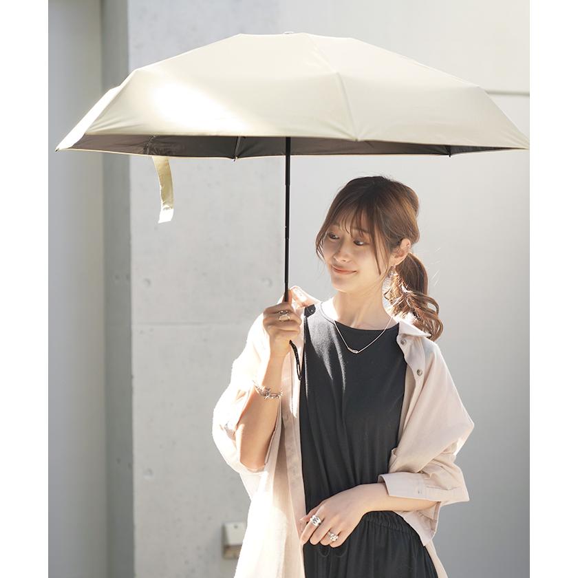 日傘 晴雨兼用 UVカット 折りたたみ 小さい 小さめ 紫外線カット UV レディース 紫外線対策 折りたたみ傘 | HUG.U | 20
