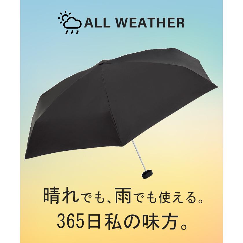 折りたたみ傘 晴雨兼用 UVカット 吸水 サコッシュ レディース 収納ケース 付き 雨傘 軽量 カーボン 防水 遮光率99.9％ | HUG.U | 08