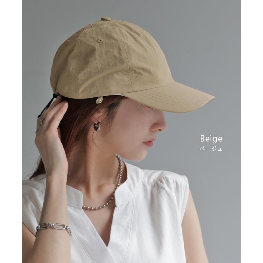帽子 レディース キャップ UVカット 99％ 深め 撥水 ネックガード 熱中症対策 紫外線対策 小顔 洗える 抗菌 | HUG.U | 14