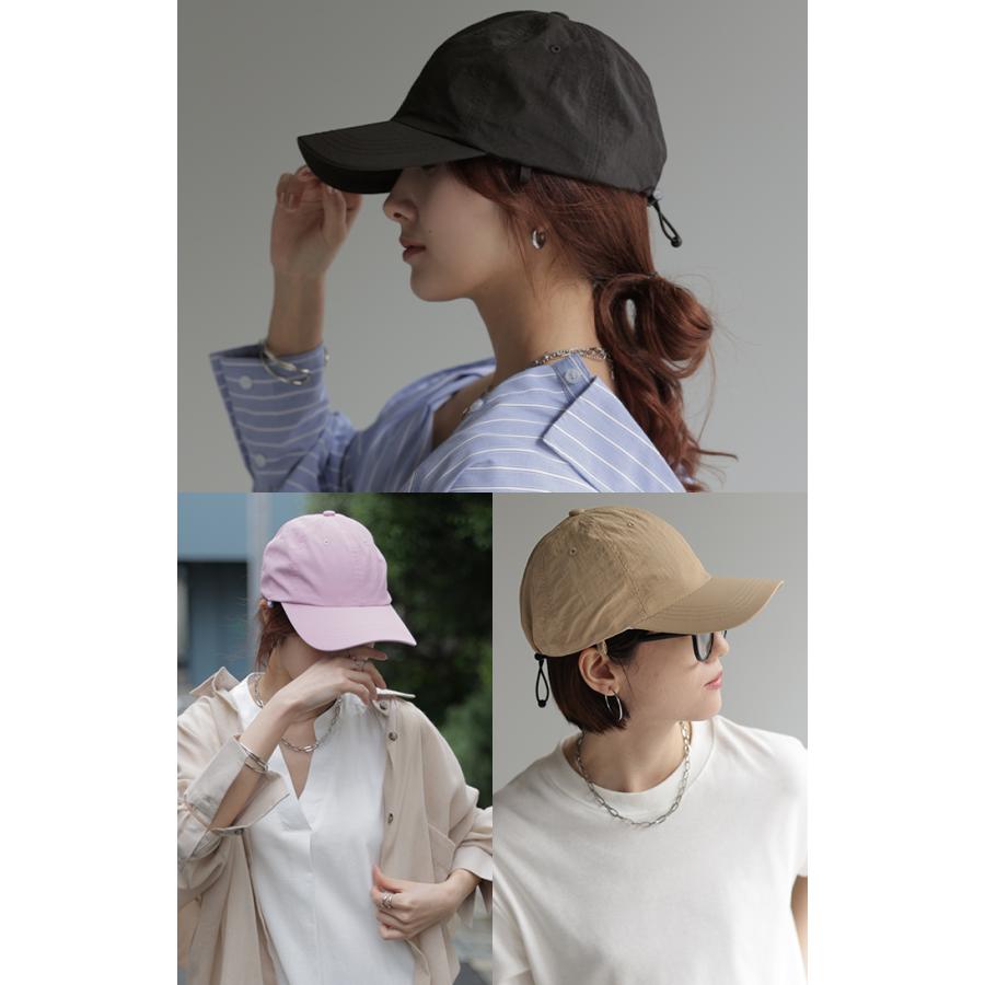 帽子 レディース キャップ UVカット 99％ 深め 撥水 ネックガード 熱中症対策 紫外線対策 小顔 洗える 抗菌 | HUG.U | 11