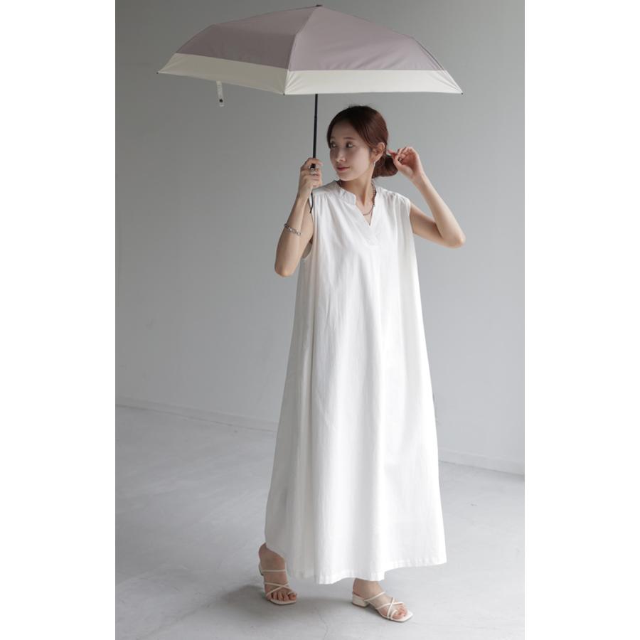 日傘 完全遮光 晴雨兼用 折りたたみ UVカット 小さい 遮光 100 紫外線カット UV レディース 紫外線対策 | HUG.U | 18