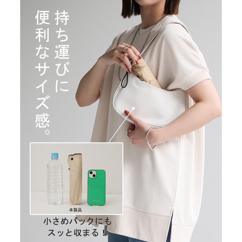 日傘 完全遮光 晴雨兼用 折りたたみ UVカット 小さい 遮光 100 紫外線カット UV レディース 紫外線対策 | HUG.U | 20