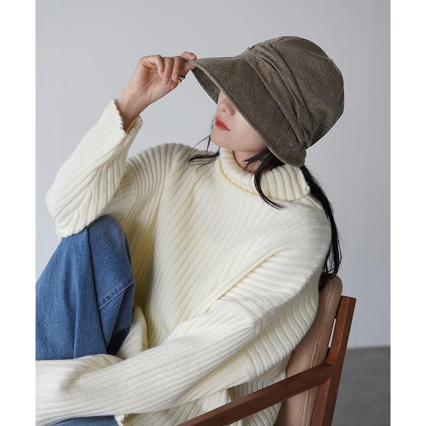 HUG.U 帽子 レディース UVカット ハット キャスケット 遮光 完全