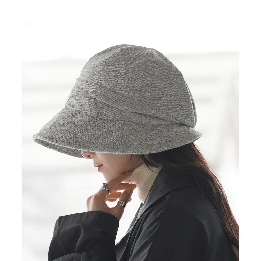 帽子 レディース UVカット ハット キャスケット 遮光 完全遮光 お洒落 かわいい UV つば広 日よけ 熱中症対策 | HUG.U | 07