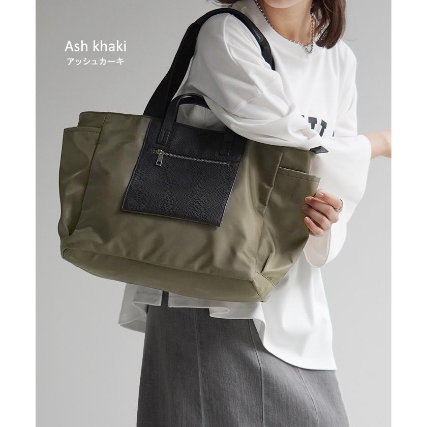 バッグ トート レディース ナイロン 3WAY トートバック a4 サイズ 大きい 軽量 大容量 ショルダーバック | HUG.U | 17