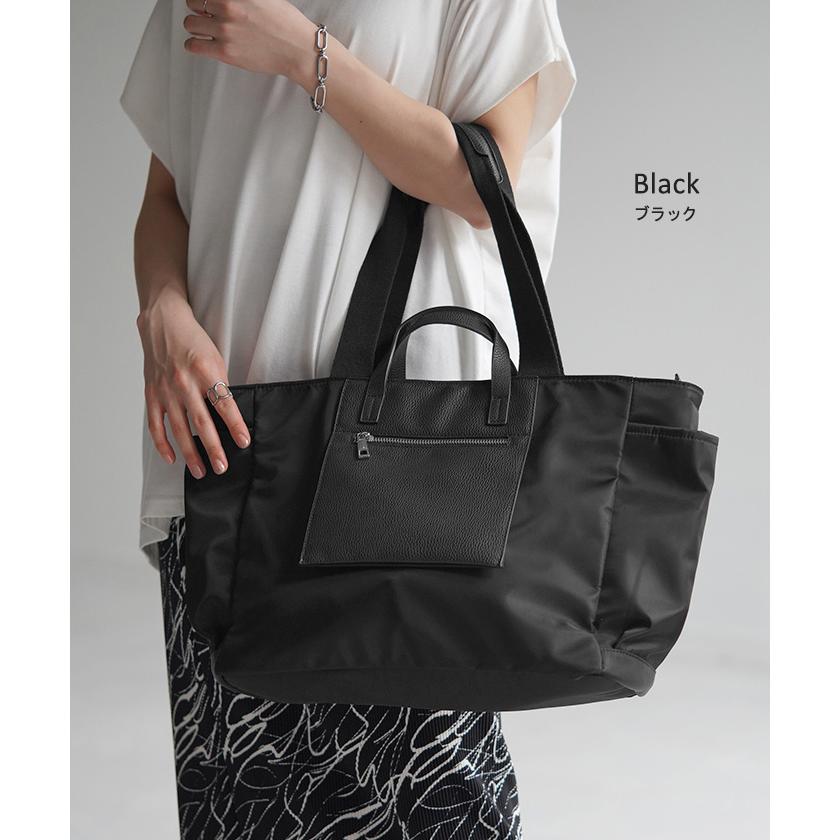 バッグ トート レディース ナイロン 3WAY トートバック a4 サイズ 大きい 軽量 大容量 ショルダーバック | HUG.U | 18