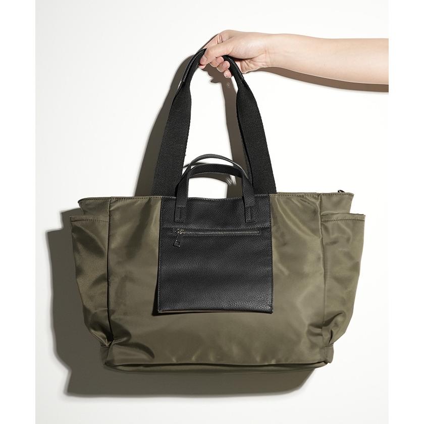 バッグ トート レディース ナイロン 3WAY トートバック a4 サイズ 大きい 軽量 大容量 ショルダーバック | HUG.U | 07