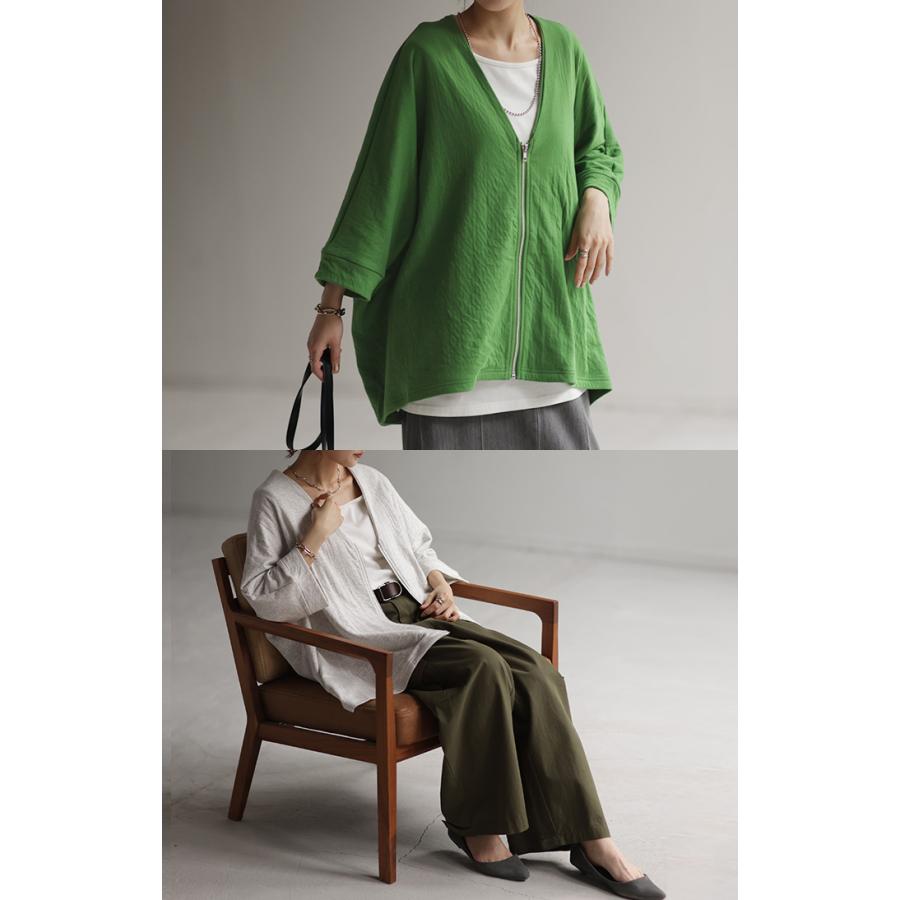 カーディガン アウター 薄手 体型カバー チュニック 羽織 レディース シャツ 紫外線 オーバーシルエット