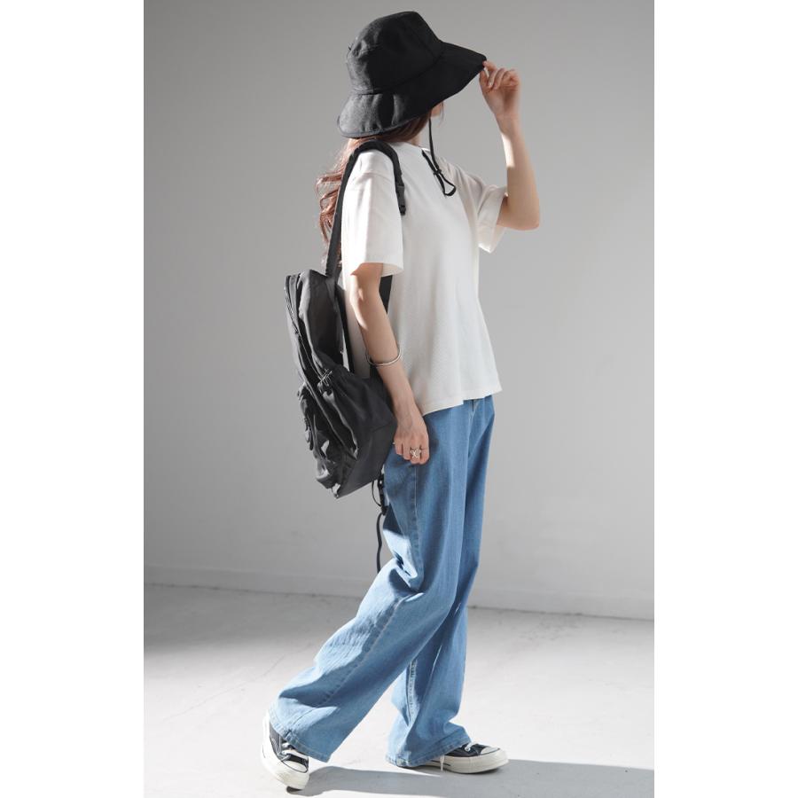 帽子 レディース ストローハット UVカット 遮へい 99% バケットハット 麦わら帽子 お洒落 かわいい UV | HUG.U | 11