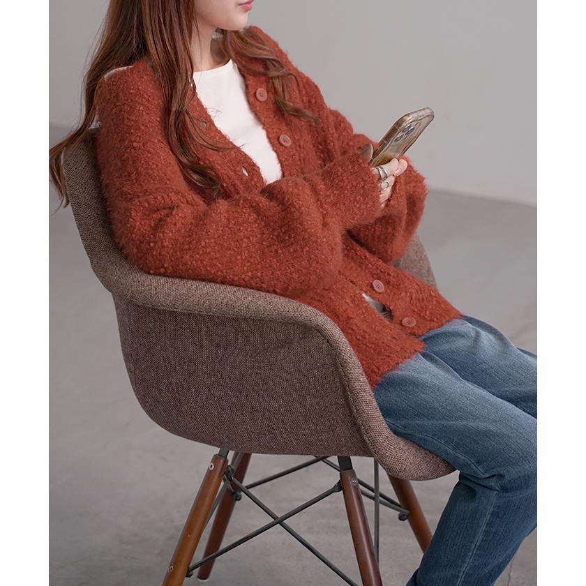 ニット 前後 2way プルオーバー カーディガン カーデ ニットカーディガン レディース セーター トップス | HUG.U | 14