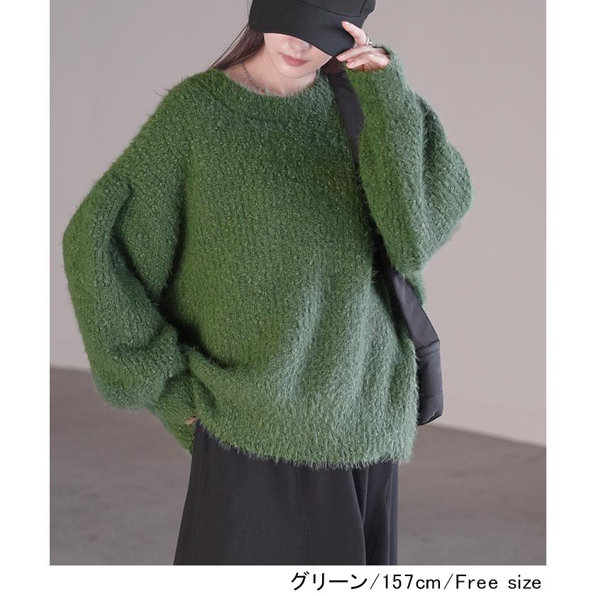 ニット 前後 2way プルオーバー カーディガン カーデ ニットカーディガン レディース セーター トップス | HUG.U | 18