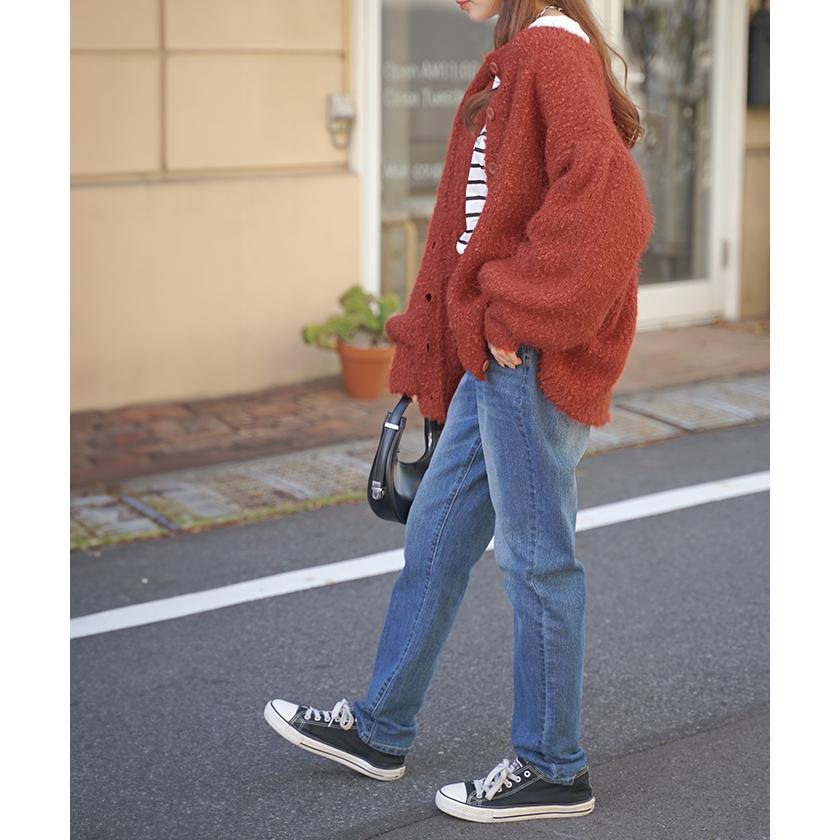 ニット 前後 2way プルオーバー カーディガン カーデ ニットカーディガン レディース セーター トップス | HUG.U | 13