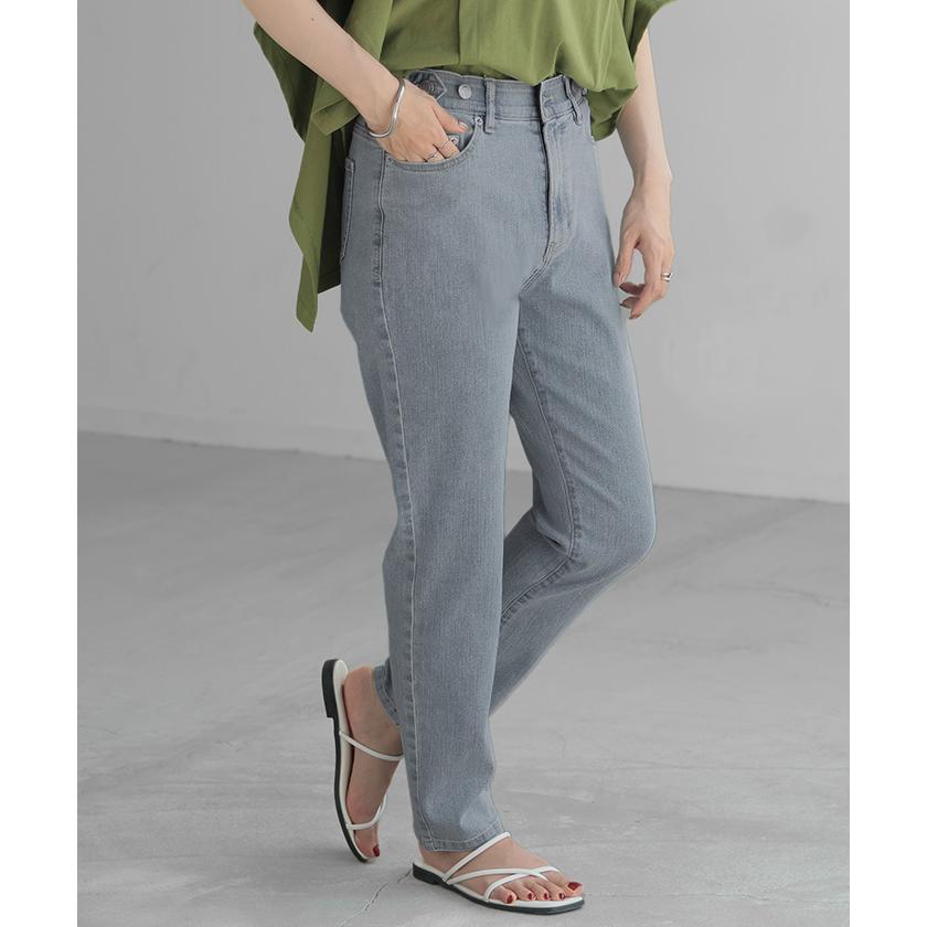 デニム パンツ デニムパンツ レディース スキニーパンツ スキニー 大きいサイズ ジーンズ ジーパン ボトム | HUG.U | 08