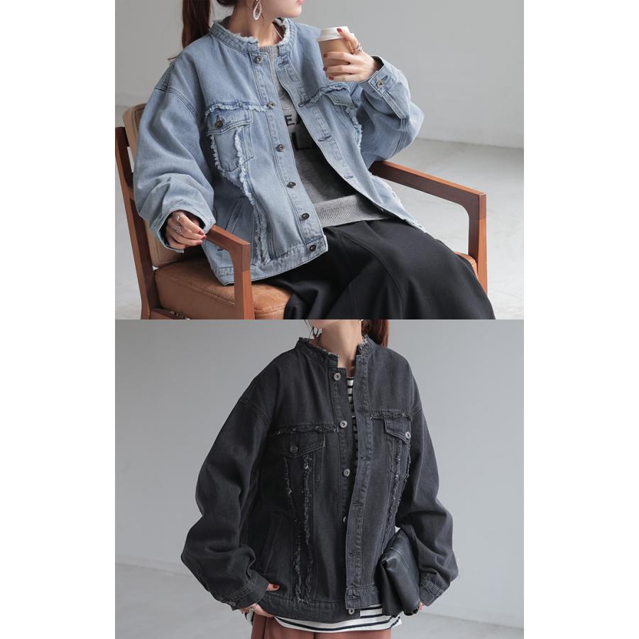 HUG.U Gジャン ビッグ オーバーサイズ デニム アウター デニム