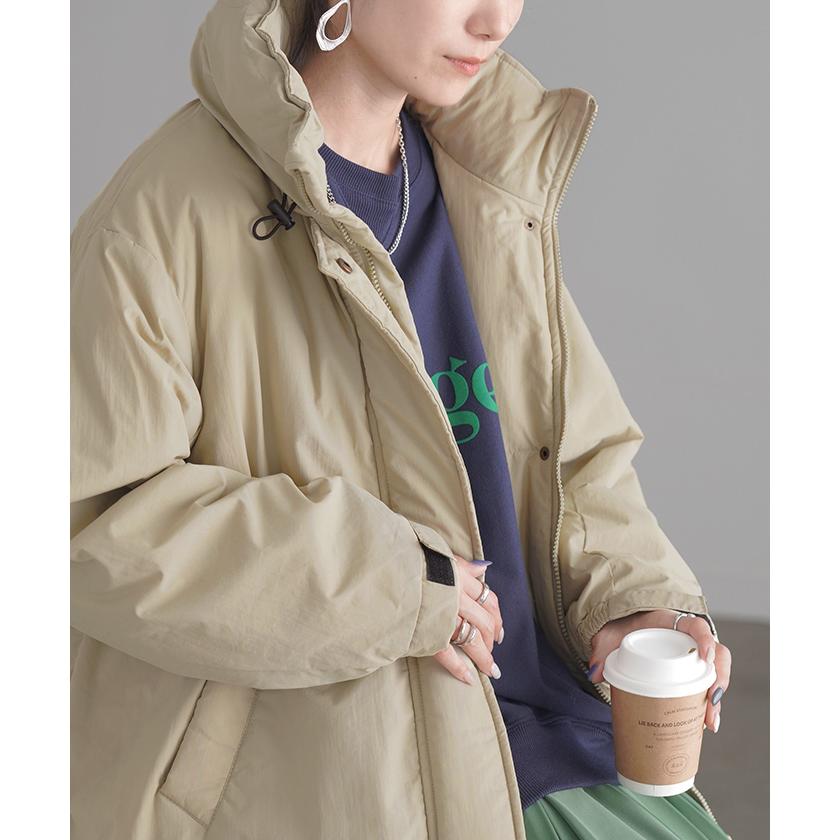 HUG.U（ハグユー） アウター モンスターパーカー レディース ロング