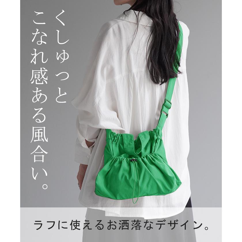 バッグ ショルダーバッグ レディース 撥水加工 2way 小さめ 斜めがけ 軽量 レディースバッグ ミニ コンパクト | HUG.U | 06