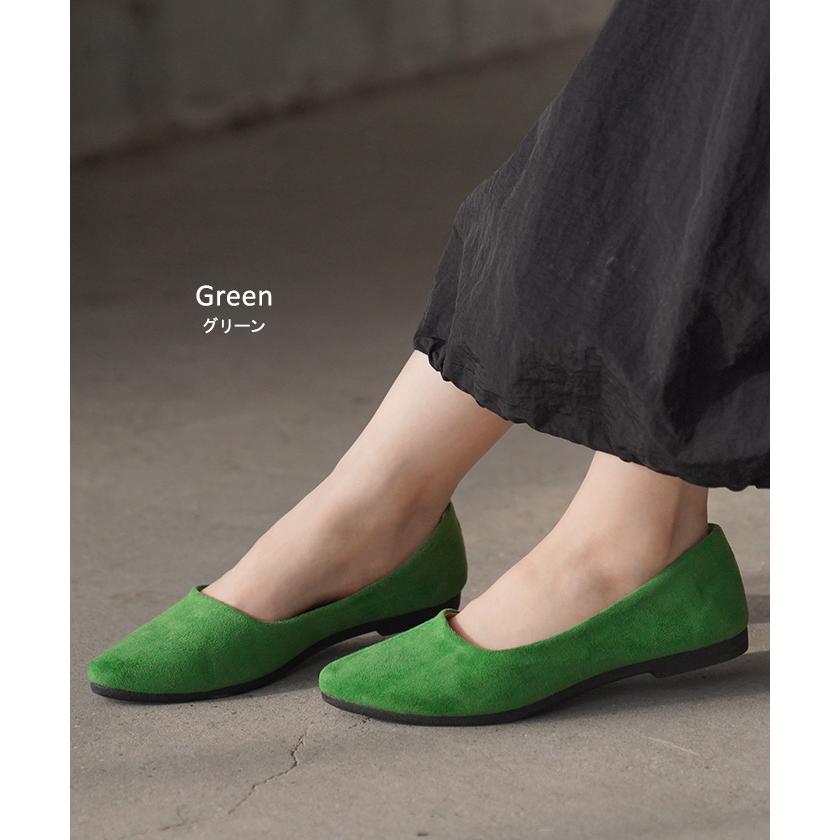 パンプス シューズ レディース スエード スエードパンプス スウェード スウェードパンプス 靴 くつ クツ | HUG.U | 17