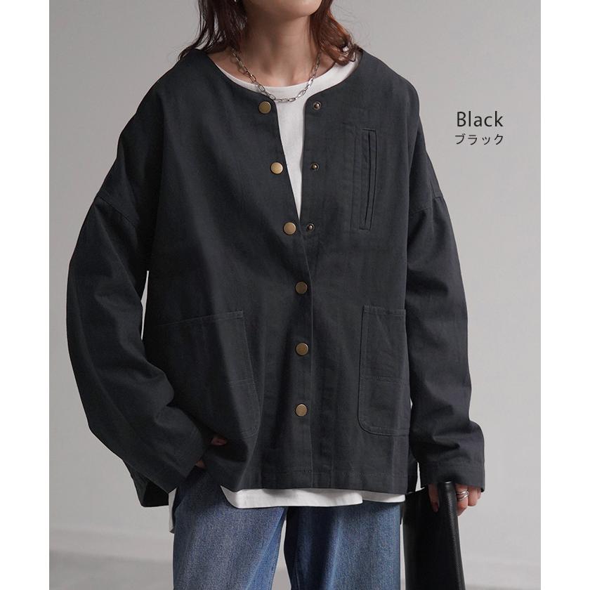 ジャケット・アウター Hug knit cardigan HUG.U ジャケット アウター レディース ブルゾン 綿100％ 長袖