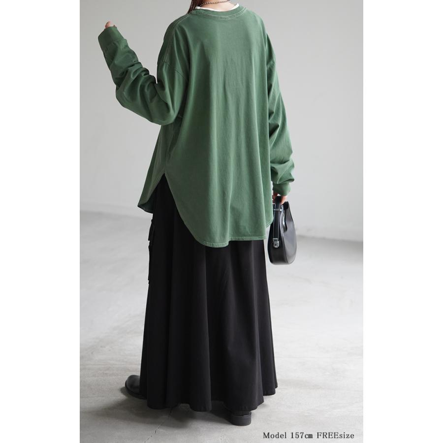 HUG.U カットソー ロンT 綿100 レディース トップス ロング T