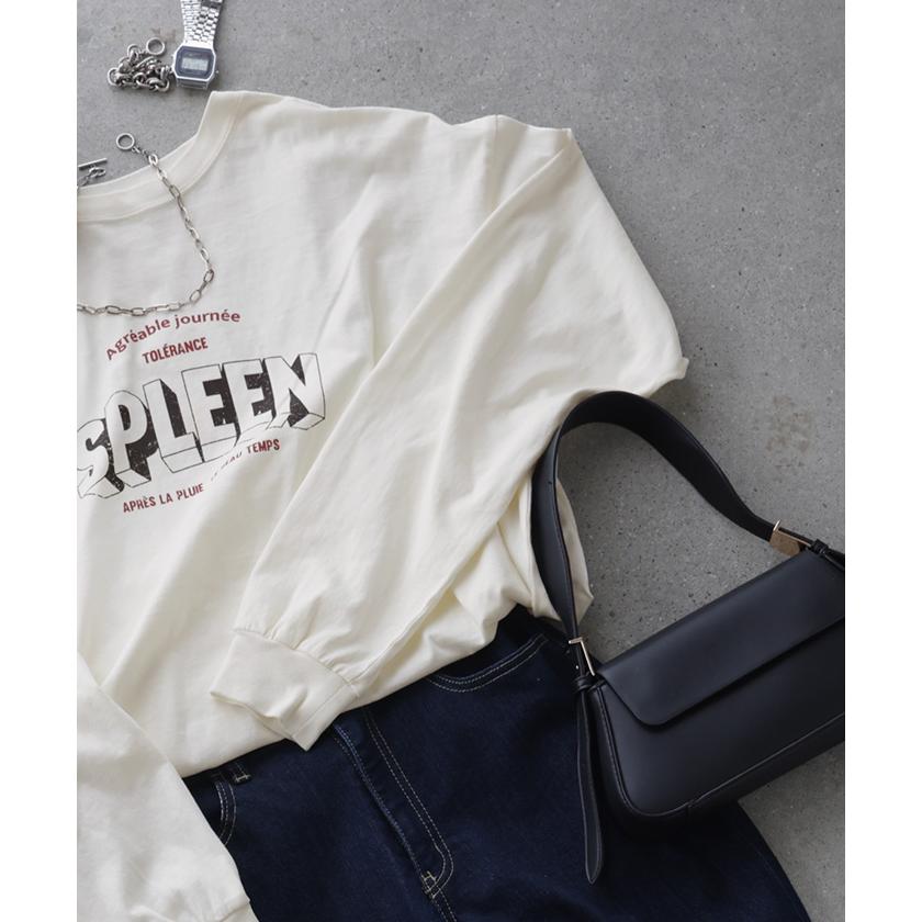 カットソー ロンT 綿100 レディース トップス ロング Tシャツ チュニック ロングトップス ロングTシャツ | HUG.U | 06