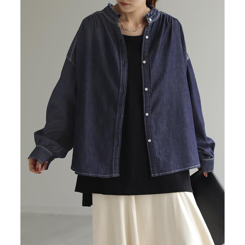 美品　ディーゼル　男女兼用　デニム　パッチワーク　ロングアウター　ロングシャツ 美品 ディーゼル 男女兼用 デニム パッチワーク ロングアウター