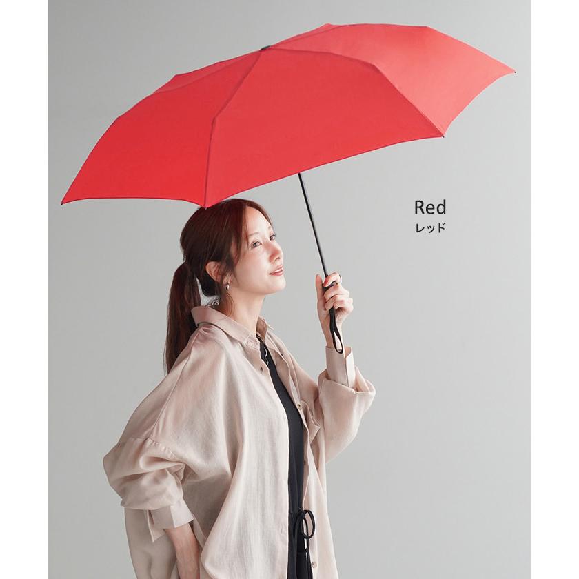 傘 折りたたみ 雨傘 大きい 大きめ 撥水 頑丈 レディース 折りたたみ傘 折り畳み ワンプッシュ 軽量 軽い | HUG.U | 13