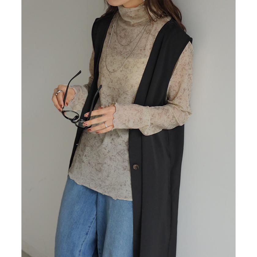 パンツ デニム ワイド 綿100 レディース ロング 長め ボトムス ダメージ 加工 ハイウエスト デニムパンツ 無地 ジーパン | HUG.U | 14