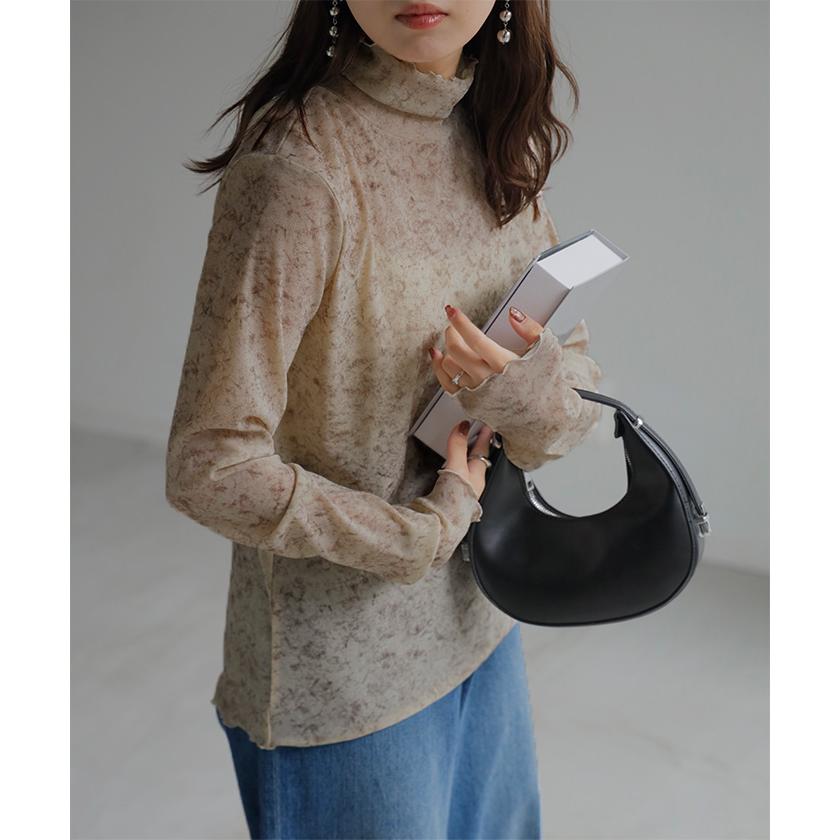 パンツ デニム ワイド 綿100 レディース ロング 長め ボトムス ダメージ 加工 ハイウエスト デニムパンツ 無地 ジーパン | HUG.U | 16