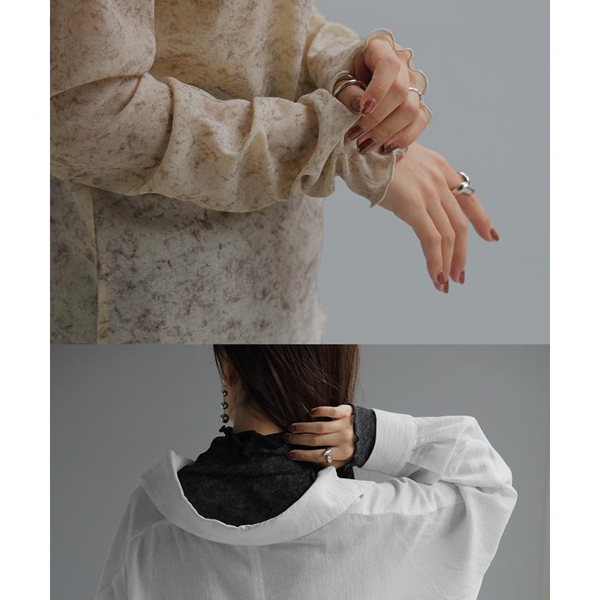 パンツ デニム ワイド 綿100 レディース ロング 長め ボトムス ダメージ 加工 ハイウエスト デニムパンツ 無地 ジーパン | HUG.U | 19