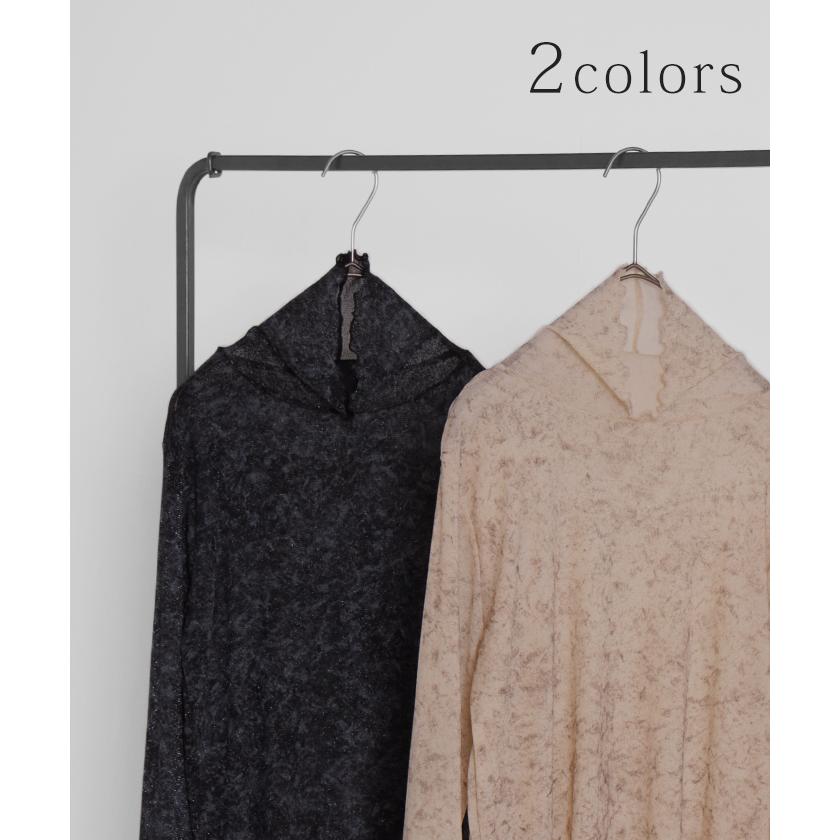 パンツ デニム ワイド 綿100 レディース ロング 長め ボトムス ダメージ 加工 ハイウエスト デニムパンツ 無地 ジーパン | HUG.U | 09