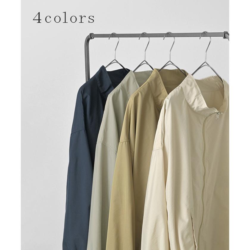 ブルゾン アウター スタンドネック レディース ジャンパー ライトアウター 羽織 軽い ドルマン | HUG.U | 14