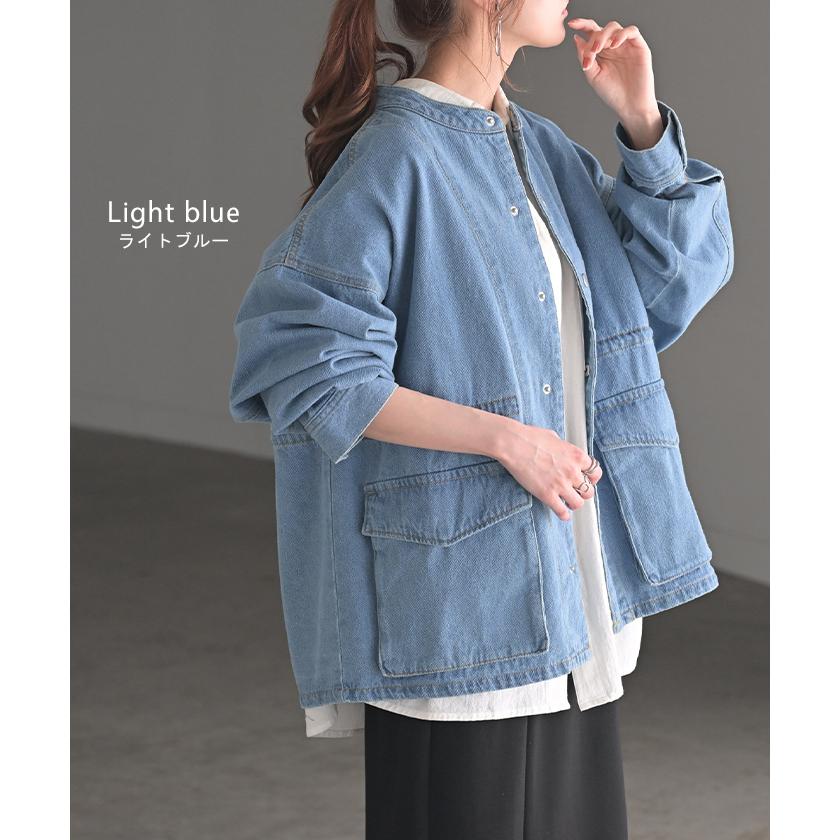 HUG.U（ハグユー） Gジャン ビッグ オーバーサイズ デニム アウター