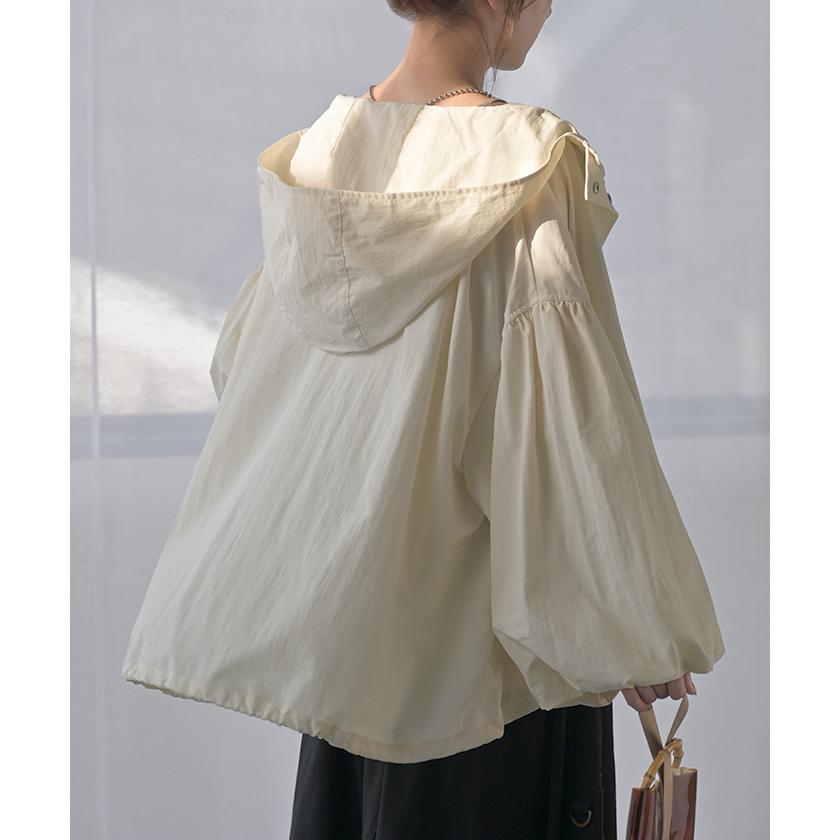 ブルゾン  撥水 別売り セットアップ 可 ジャスト丈 レディース アウター ナイロン ジャケット コート | HUG.U | 13