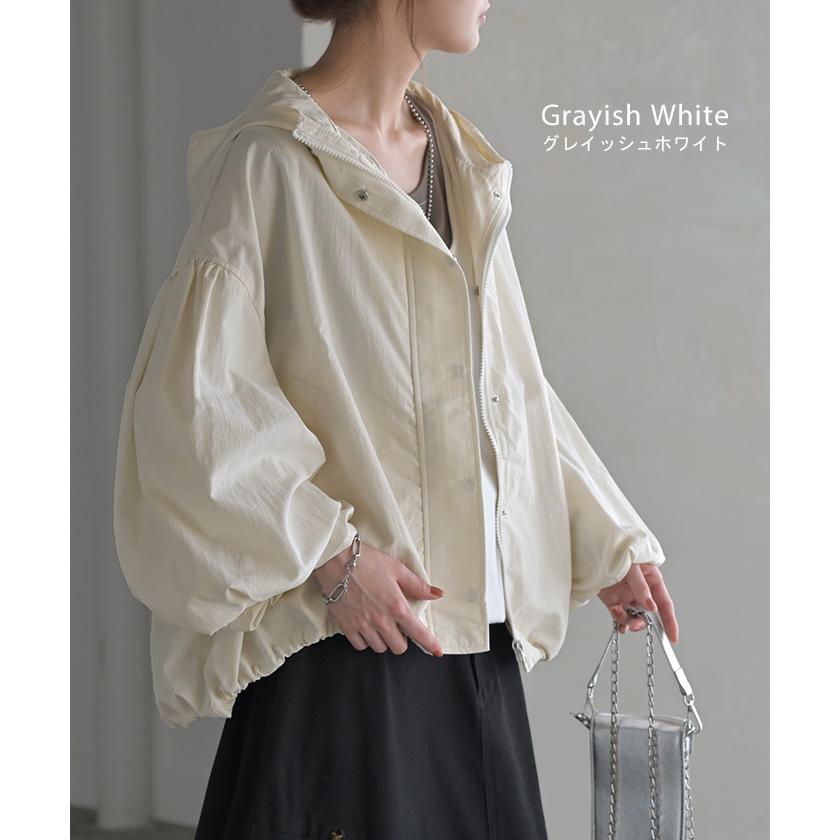 ブルゾン  撥水 別売り セットアップ 可 ジャスト丈 レディース アウター ナイロン ジャケット コート | HUG.U | 16