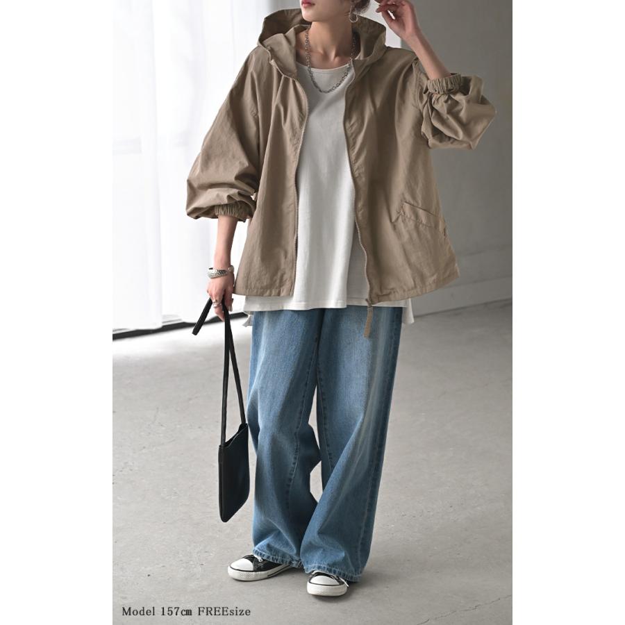 HUG.U アウター ブルゾン 撥水 ポケッタブル スポーティー