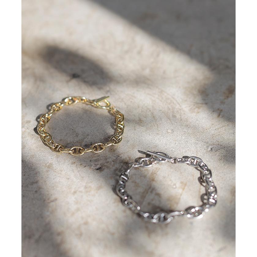 ブレスレット アクセサリー レディース シルバーブレスレット ゴールドブレスレット 普段使い おしゃれ チェーンブレスレット ゴールド シルバー シンプル | HUG.U | 11