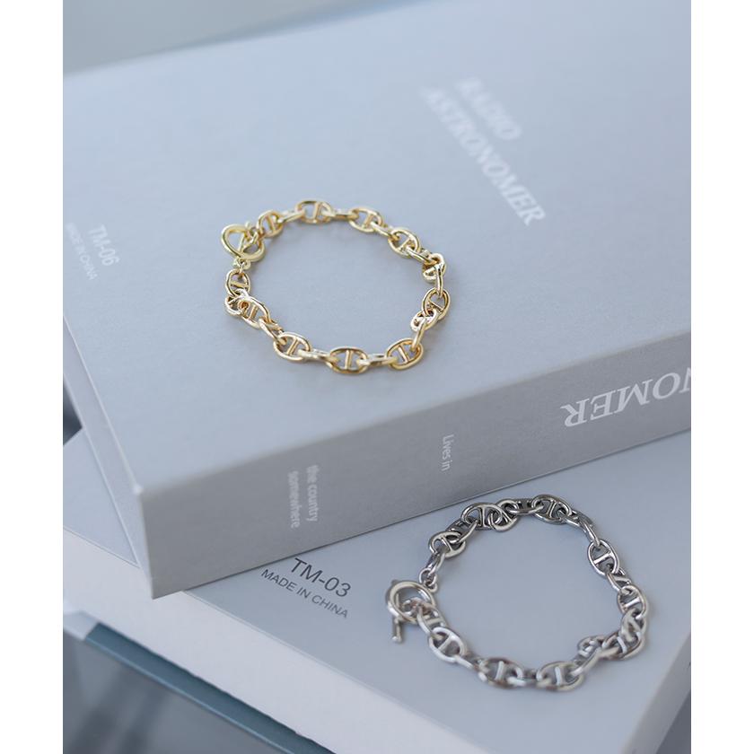 ブレスレット アクセサリー レディース シルバーブレスレット ゴールドブレスレット 普段使い おしゃれ チェーンブレスレット ゴールド シルバー シンプル | HUG.U | 07